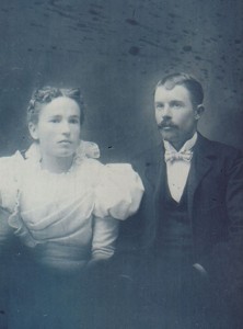 2. Harold’s grandparents, Will and Elizabeth Fitzsimons, the inspiration for Will and Mary O’Shaughnessy. Harold Thorpe photograph