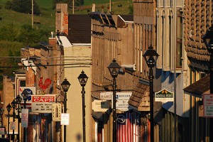 High Street, Mineral Point, today