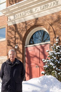 Harold at the Mineral Point Library