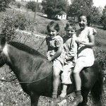 Children on pony
