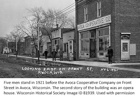 Avoca Cooperative Historical Photo